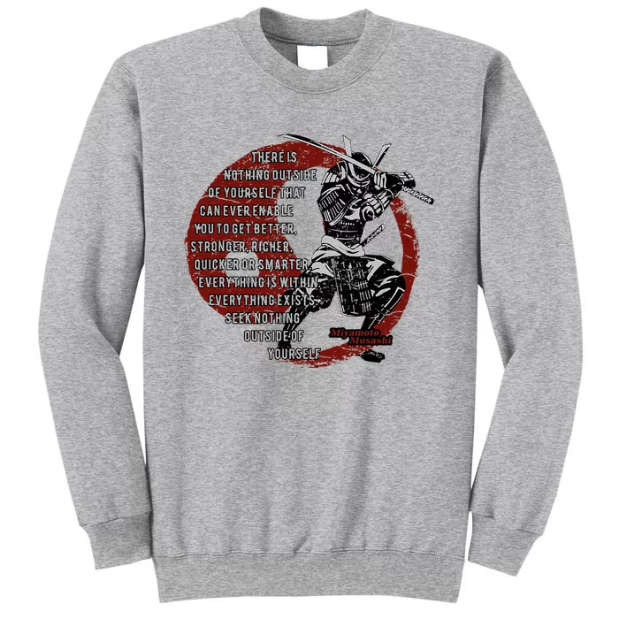 Miyamoto Musashi Samurai Ronin Tall Sweatshirt