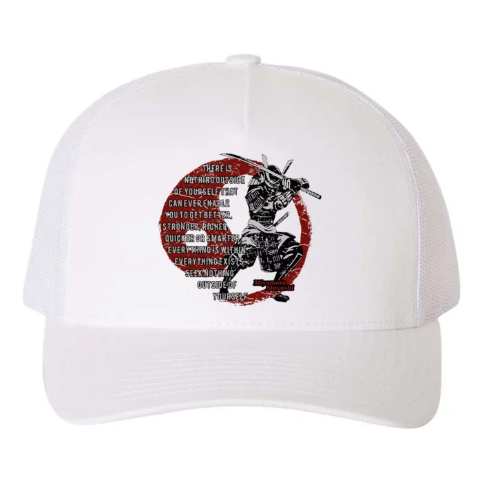 Miyamoto Musashi Samurai Ronin Yupoong Adult 5-Panel Trucker Hat