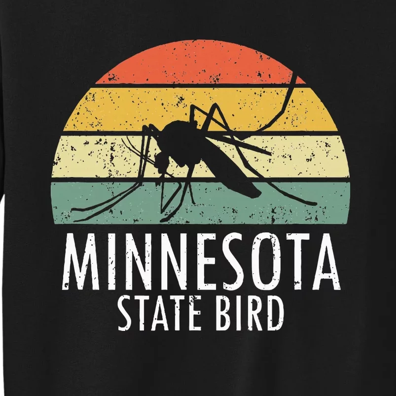 Minnesota Mosquito State Bird Funny Camping Outdoors Tall Sweatshirt