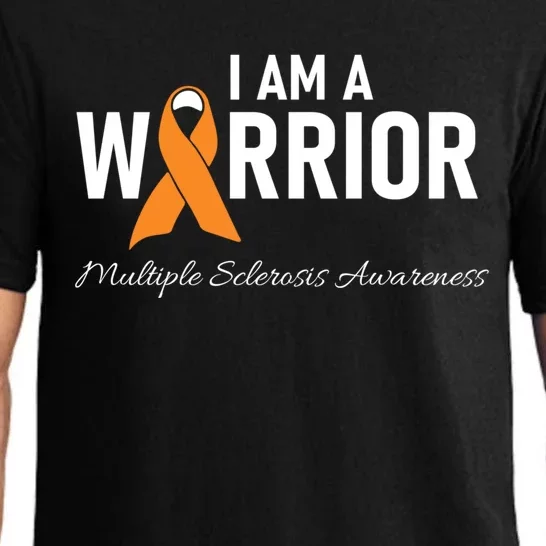 Ms Multiple Sclerosis Awareness Orange Ribbon Gift Pajama Set