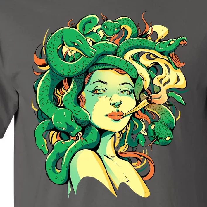 Medusa Marijuana Stoner Tall T-Shirt