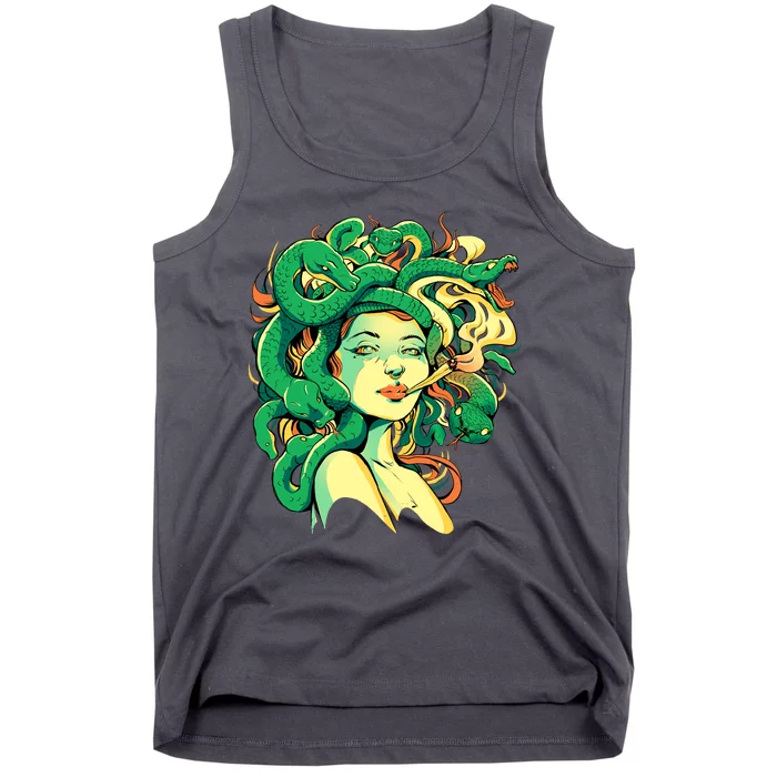 Medusa Marijuana Stoner Tank Top