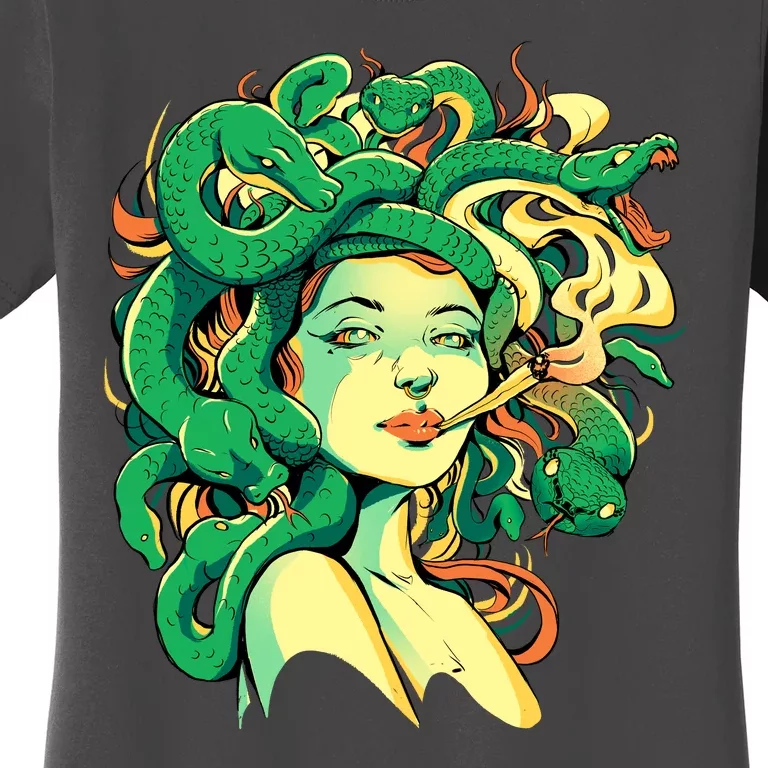 Medusa Marijuana Stoner Women's T-Shirt