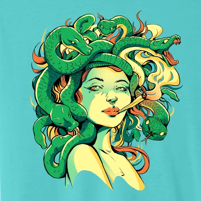 Medusa Marijuana Stoner ChromaSoft Performance T-Shirt