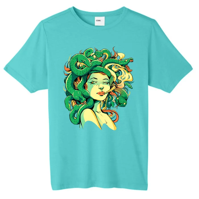 Medusa Marijuana Stoner ChromaSoft Performance T-Shirt