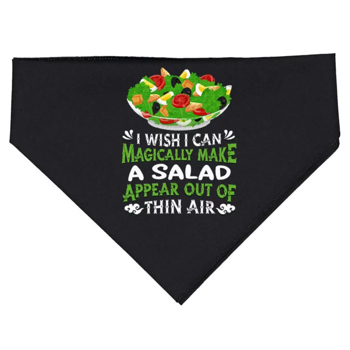 Magically Make Salads Appear Out Of Thin Air Salad USA-Made Doggie Bandana