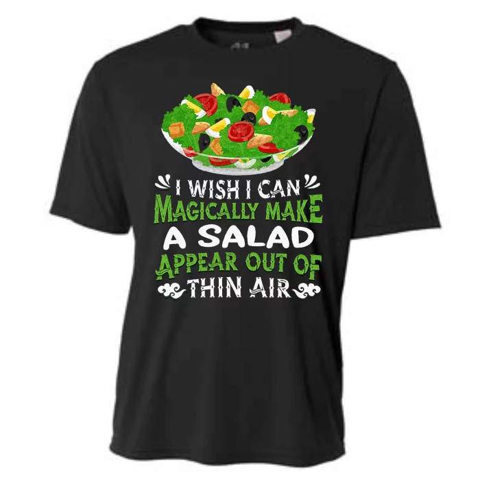 Magically Make Salads Appear Out Of Thin Air Salad Cooling Performance Crew T-Shirt