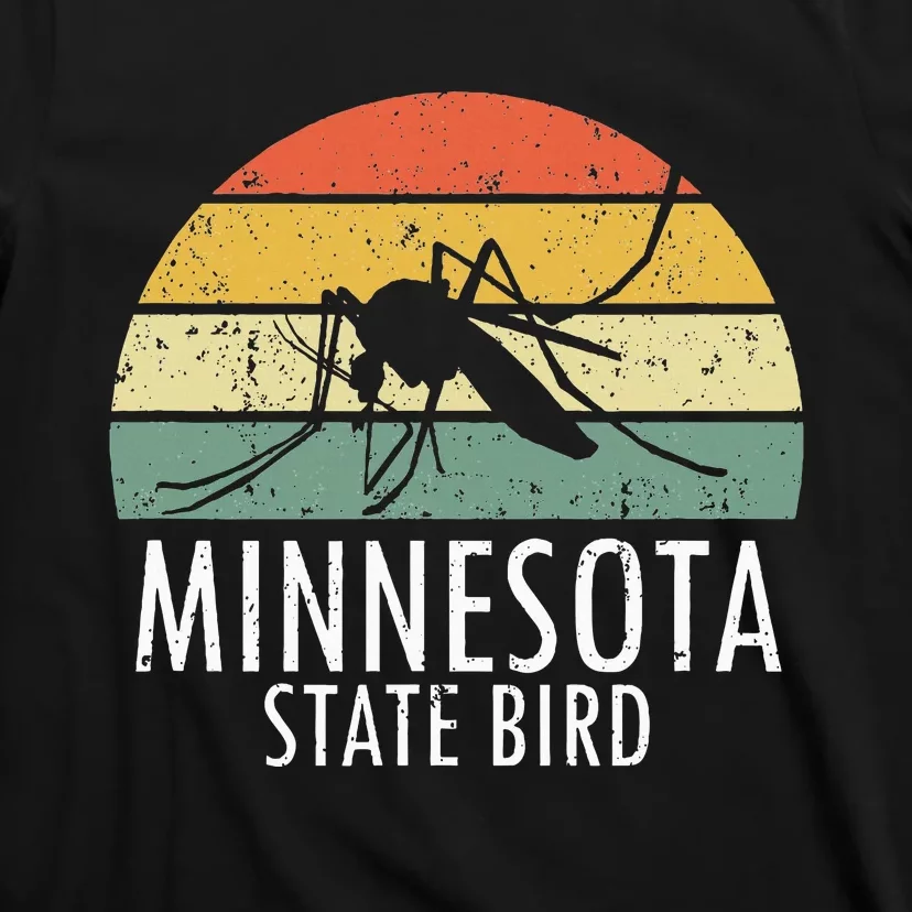 Minnesota Mosquito State Bird Funny Camping Outdoors T-Shirt