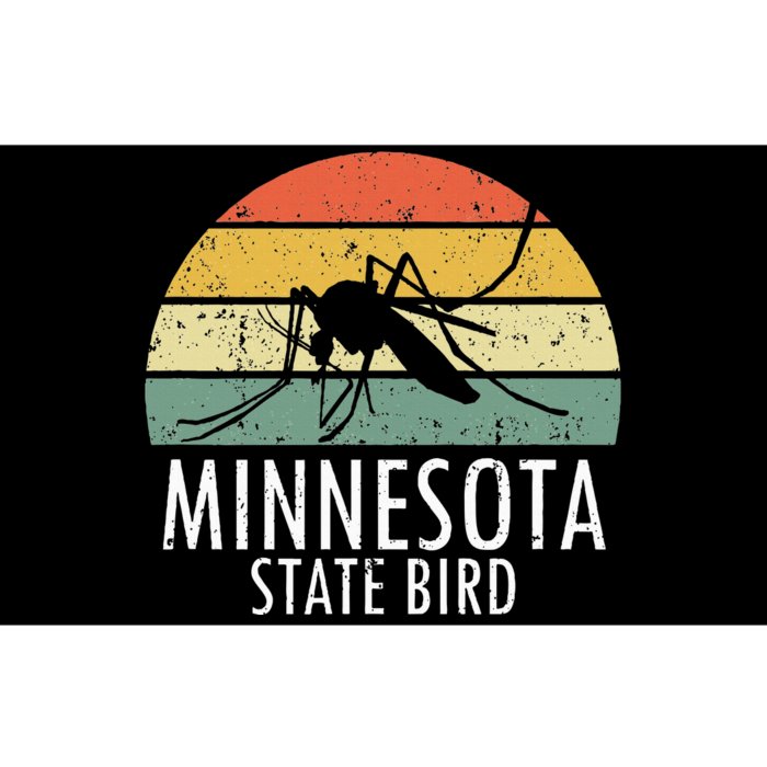 Minnesota Mosquito State Bird Funny Camping Outdoors Bumper Sticker