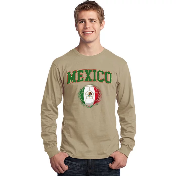 Mexico Mexican Soccer Tournament Game Tall Long Sleeve T-Shirt