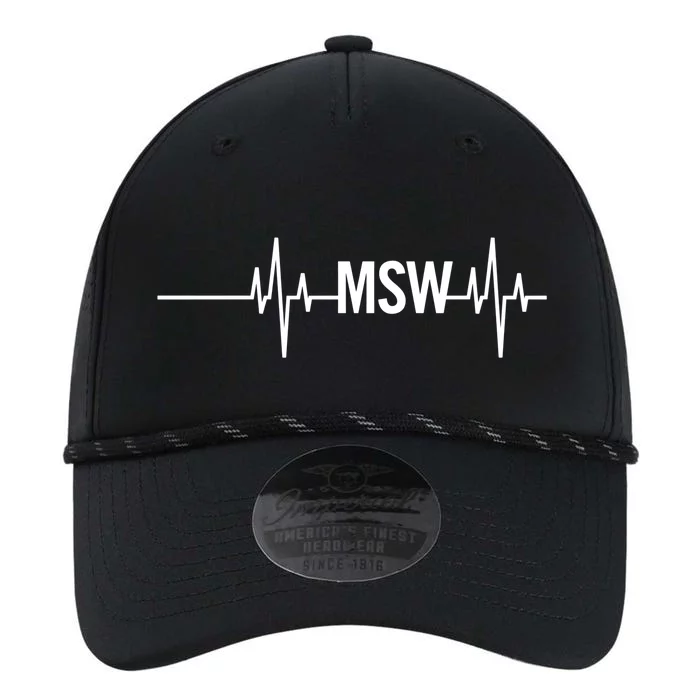 Msw Masters Social Worker Funny Gift Social Work Month Funny Gift Performance The Dyno Cap