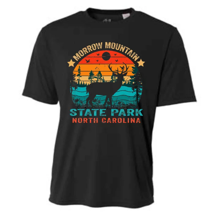 Morrow Mountain State Park North Carolina Retro Sun Souvenir Cooling Performance Crew T-Shirt