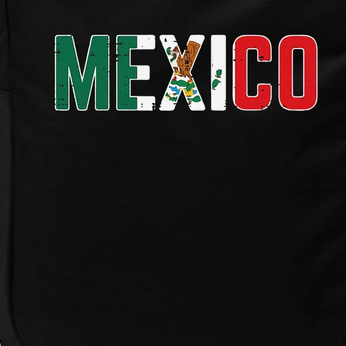 Mexico Mexican Soccer Fan Gift Impact Tech Backpack