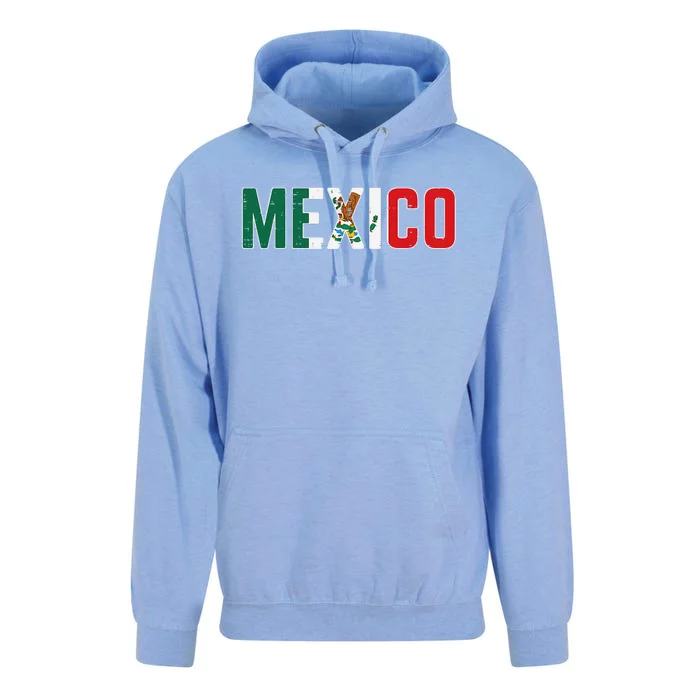 Mexico Mexican Soccer Fan Gift Unisex Surf Hoodie