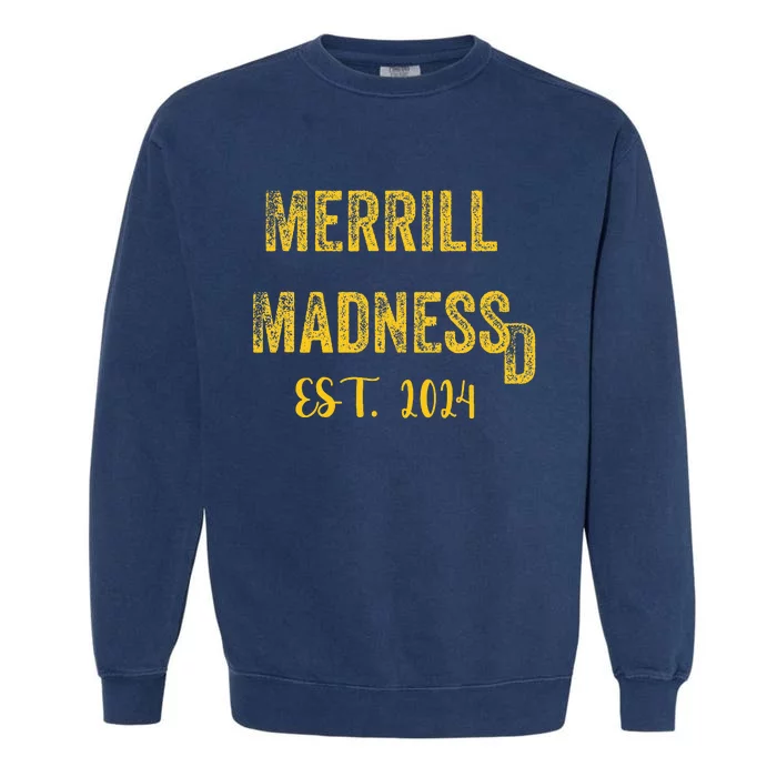 Merrill Madness Sd Baseball Season Garment-Dyed Sweatshirt