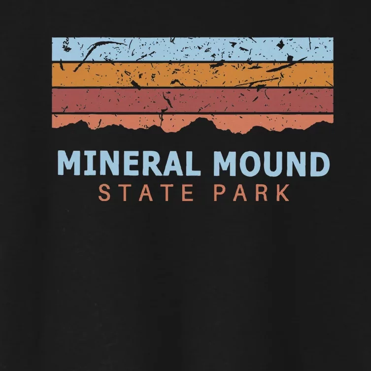 Mineral Mound State Park Kentucky Retro Cool Women's Crop Top Tee