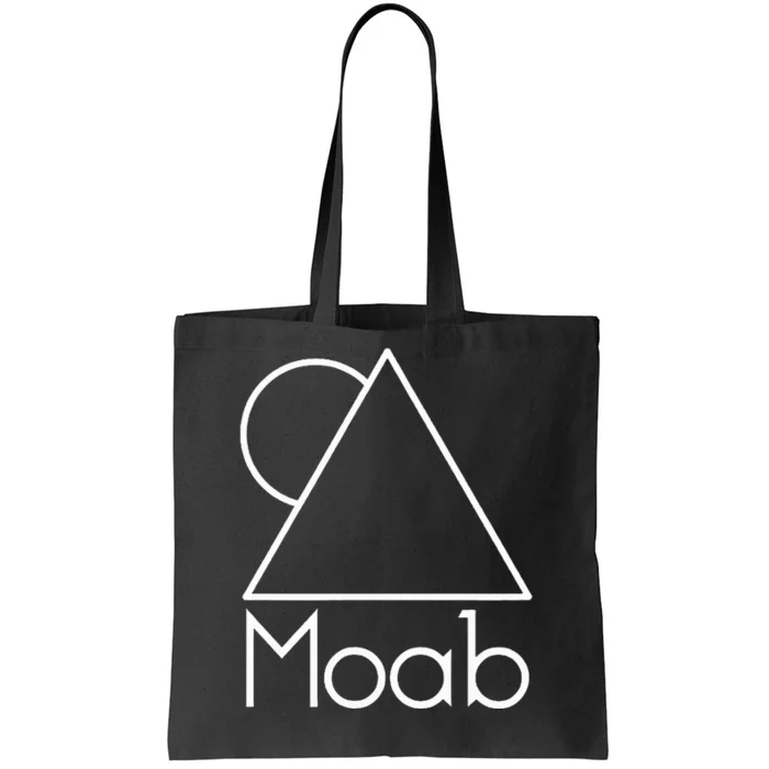 Minimal Mountain & Sun Moab Utah Tote Bag