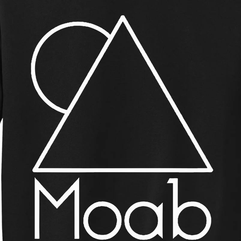 Minimal Mountain & Sun Moab Utah Tall Sweatshirt