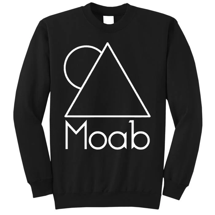 Minimal Mountain & Sun Moab Utah Tall Sweatshirt