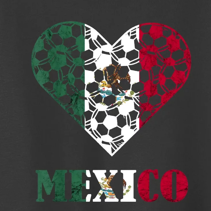 Mexico Mexican Soccer Team Mexican Pride Mexico Soccer Toddler T-Shirt