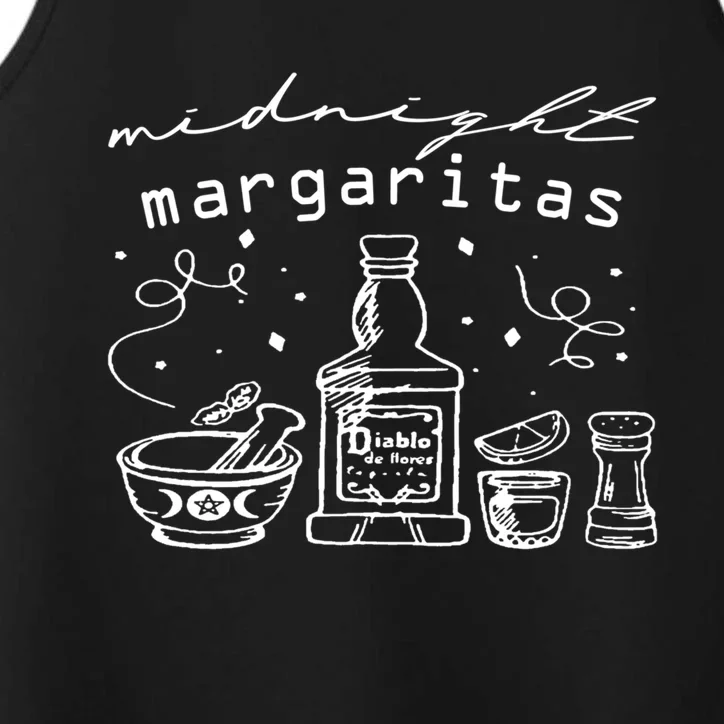 Midnight Margaritas Society Practical Magic Outfits Cute Gift Performance Tank