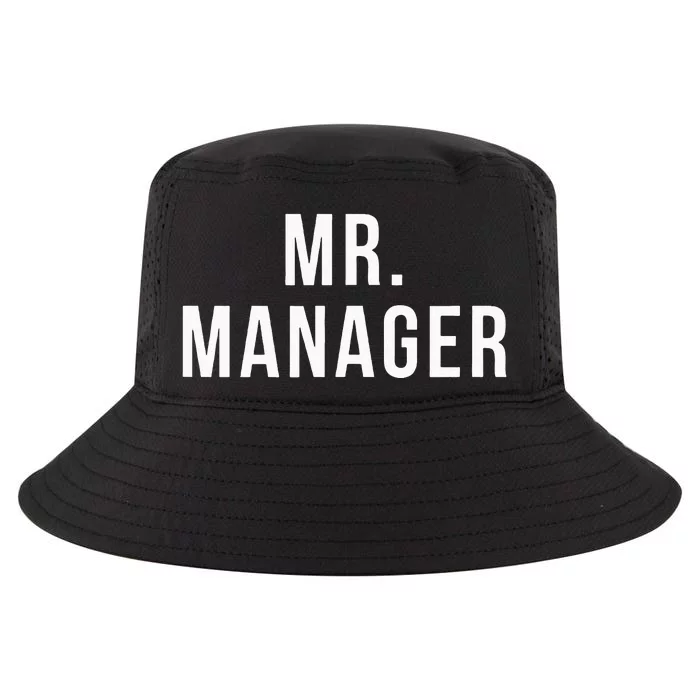 Mr. Manager Television TV Movie Reference Cool Comfort Performance Bucket Hat