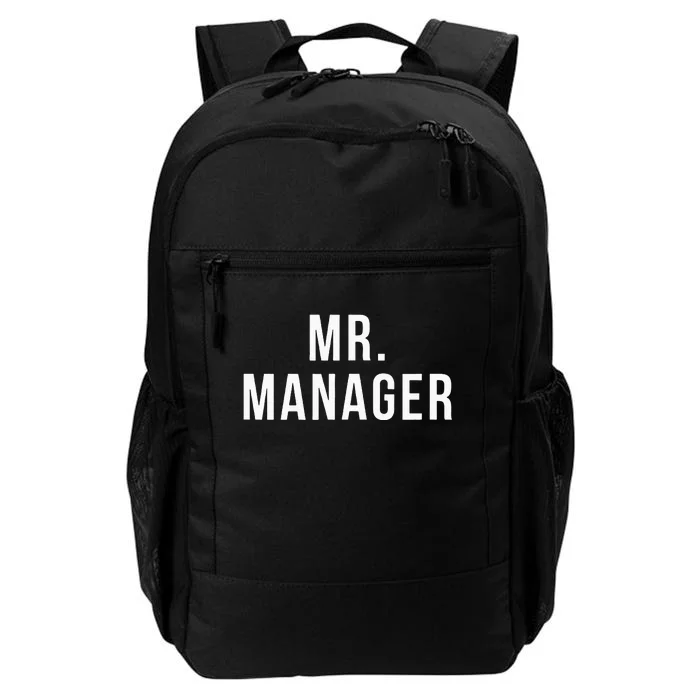 Mr. Manager Television TV Movie Reference Daily Commute Backpack