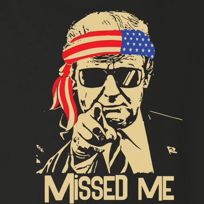 Missed Me Trump President 2024 Toddler Long Sleeve Shirt