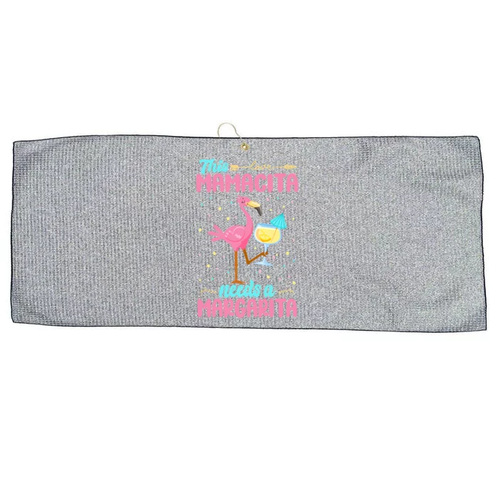 Mamacita Margarita Tank Mamacita Needs A Margarita Gift Large Microfiber Waffle Golf Towel