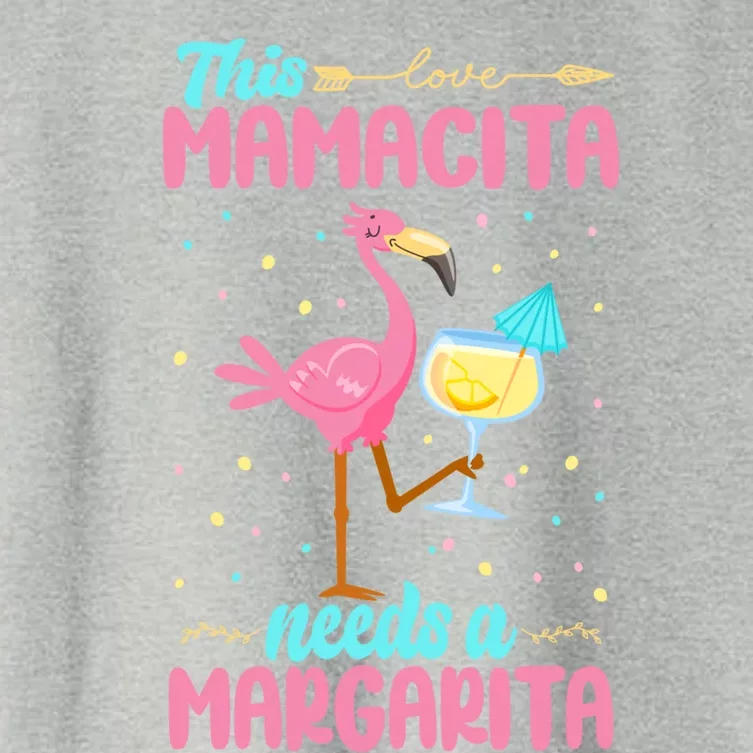 Mamacita Margarita Tank Mamacita Needs A Margarita Gift Women's Crop Top Tee