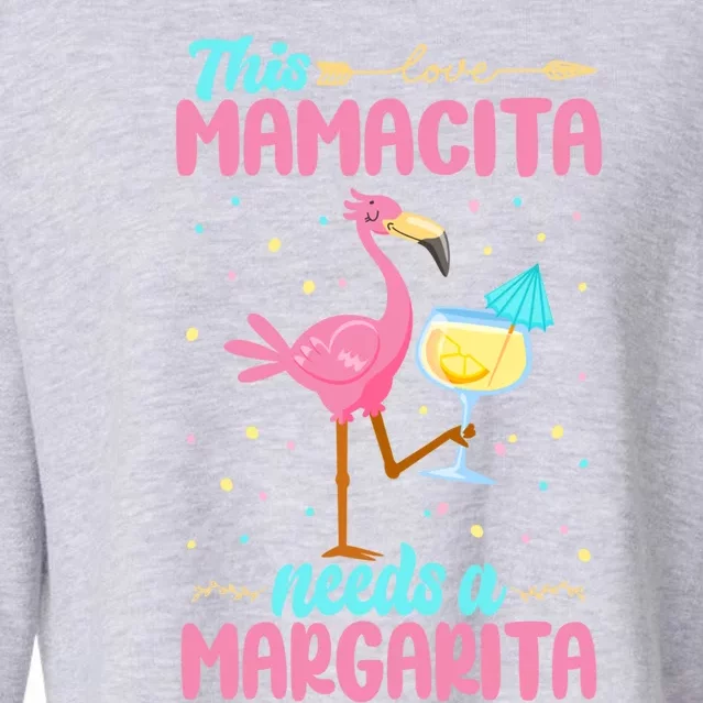 Mamacita Margarita Tank Mamacita Needs A Margarita Gift Cropped Pullover Crew