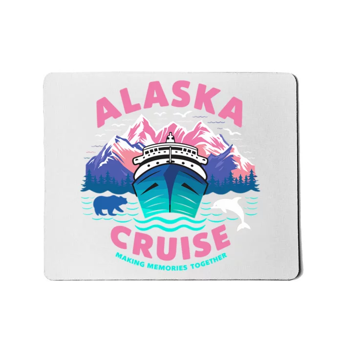 Making Memories Together Alaskan Animals Alaska Cruise 2024 Mousepad