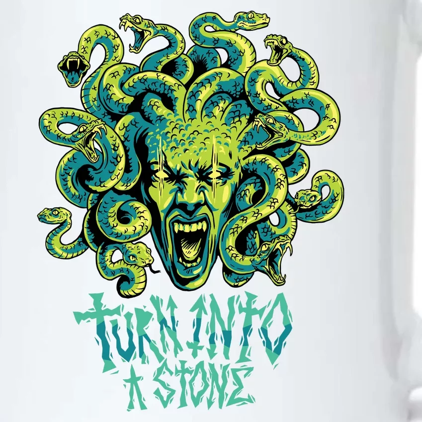 Medusa Monster Turn Into Stone Black Color Changing Mug