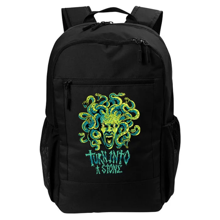 Medusa Monster Turn Into Stone Daily Commute Backpack