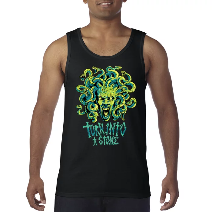 Medusa Monster Turn Into Stone Tank Top