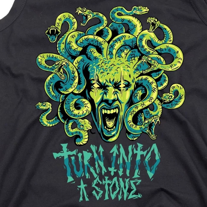 Medusa Monster Turn Into Stone Tank Top