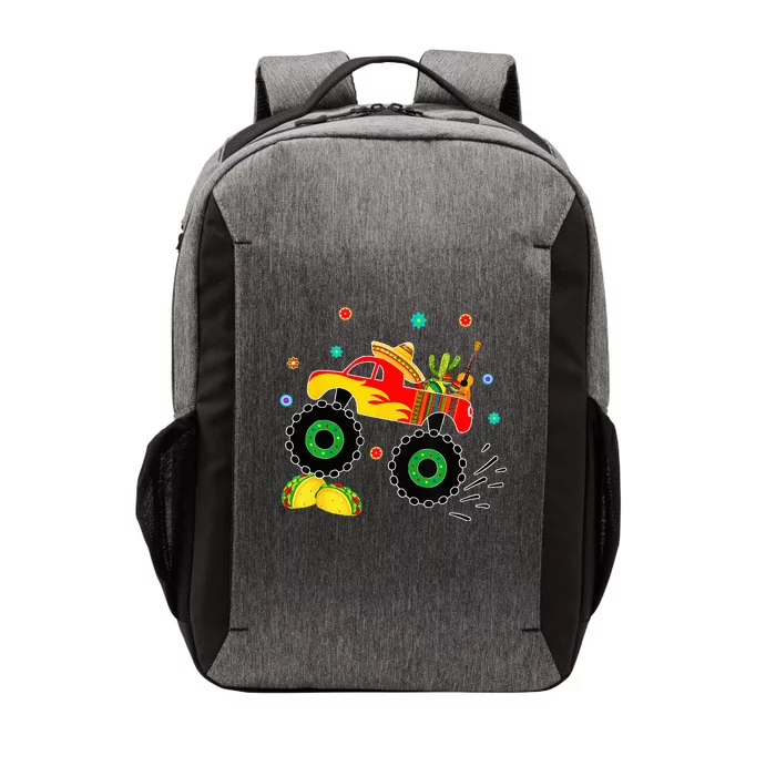 Mexican Monster Truck Taco Cinco De Mayo Party Vector Backpack