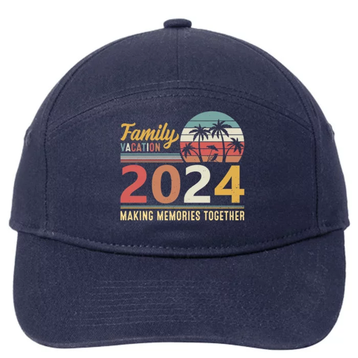 Making Memories Together Funny Gift 7-Panel Snapback Hat