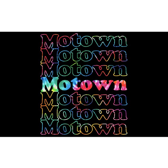 Motown Music Tie Dye Bumper Sticker