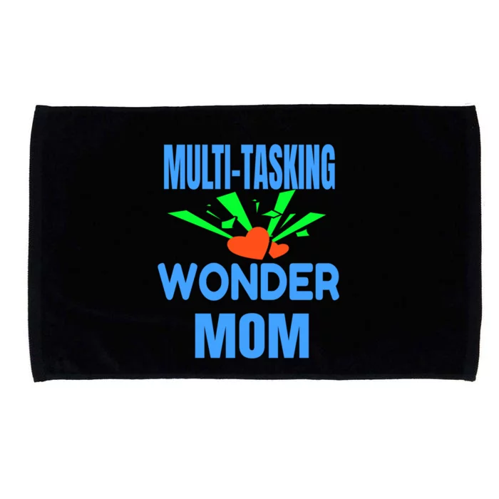 Mom Multi Tasking Wonder Mom Gift Microfiber Hand Towel