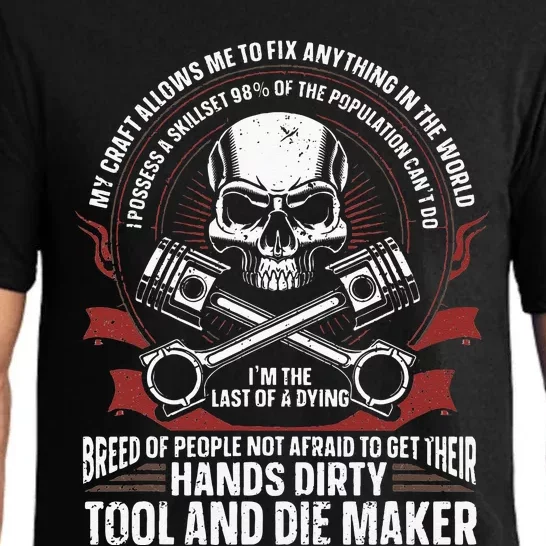 Machining Machinist Tool And Die Maker Pajama Set