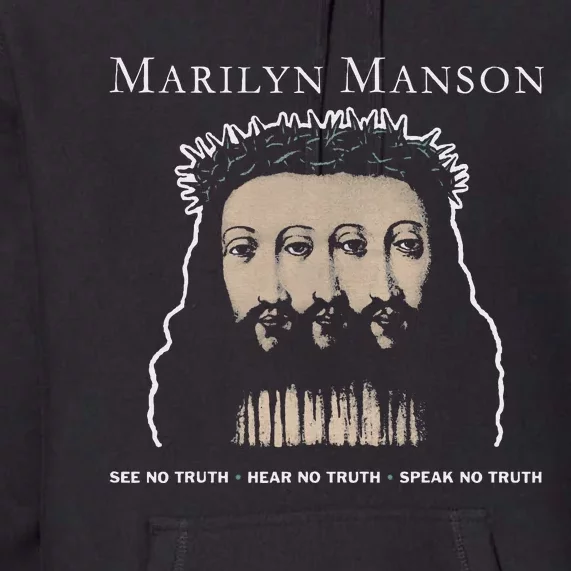 M.A.R.I.L.Y.N Manson – Tripple Jesus Premium Hoodie