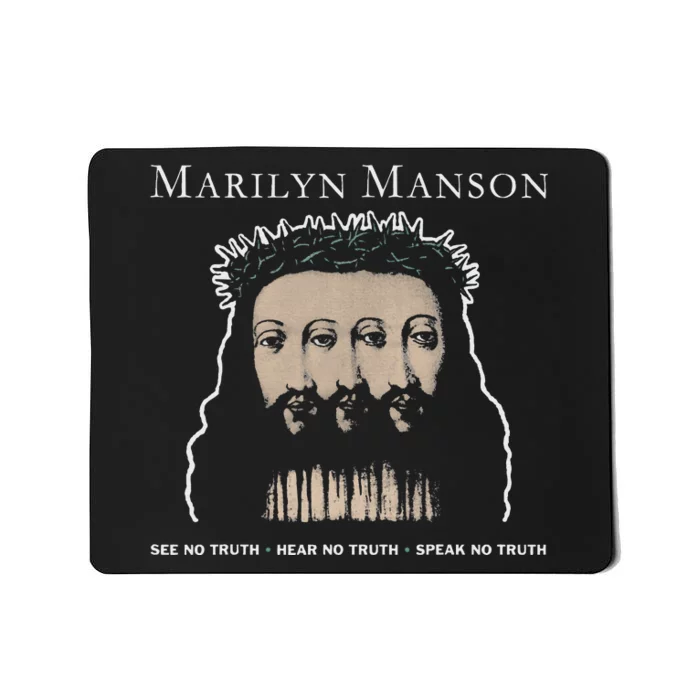 M.A.R.I.L.Y.N Manson – Tripple Jesus Mousepad