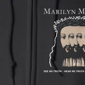 M.A.R.I.L.Y.N Manson – Tripple Jesus Full Zip Hoodie