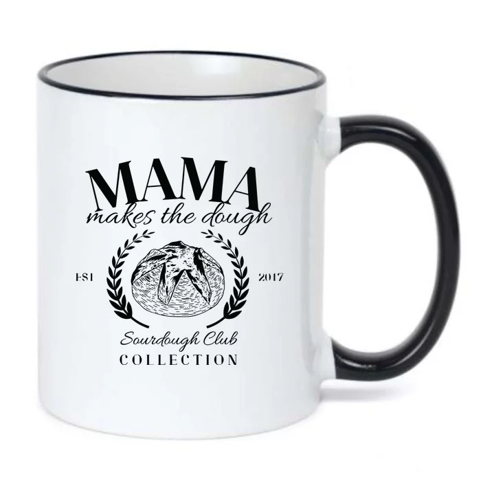 Mama Makes The Dough Homesteader Gifts For Mom Black Color Changing Mug