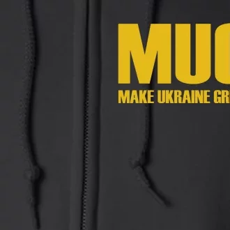 Muga Make Ukraine Great Again Full Zip Hoodie