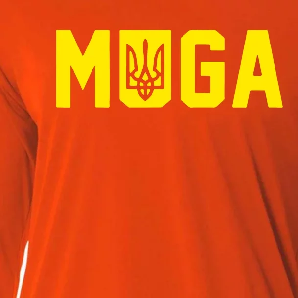 Muga Make Ukraine Great Again Cooling Performance Long Sleeve Crew