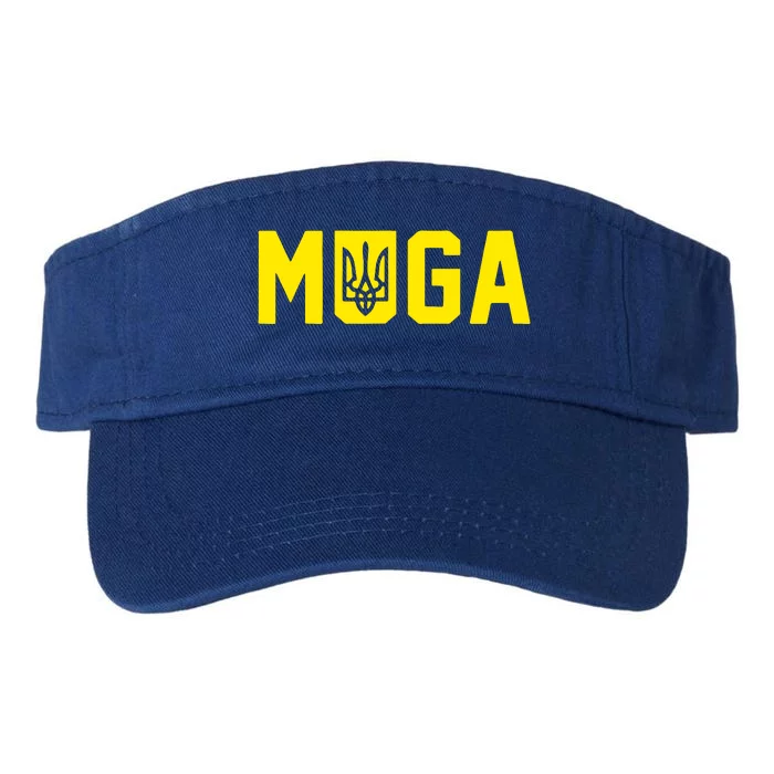 Muga Make Ukraine Great Again Valucap Bio-Washed Visor