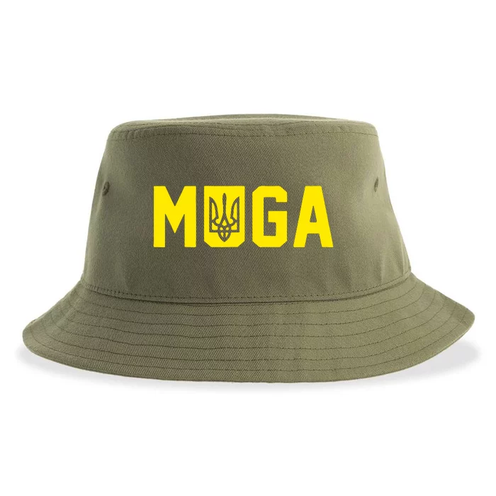 Muga Make Ukraine Great Again Sustainable Bucket Hat