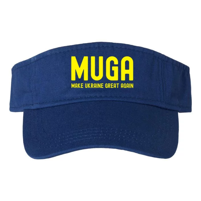 Muga Make Ukraine Great Again Valucap Bio-Washed Visor